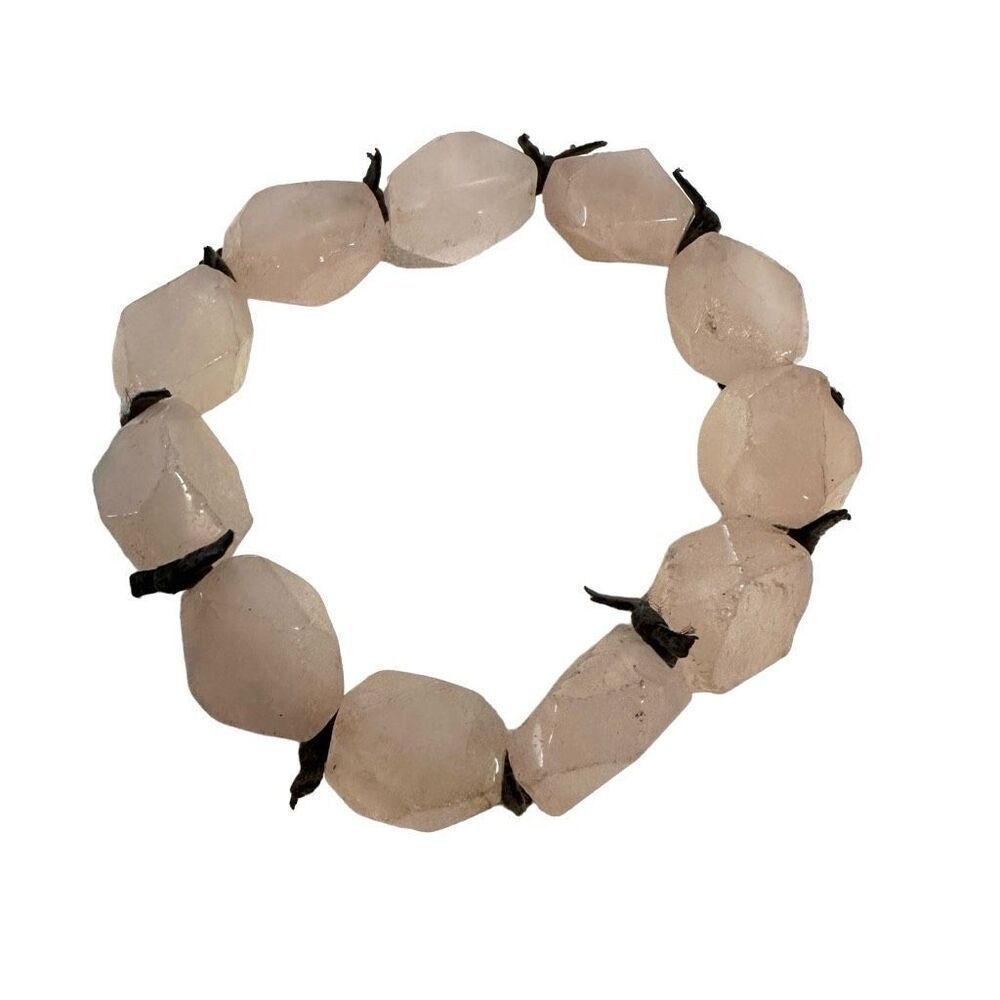 Rose Quartz stretchy bracelet